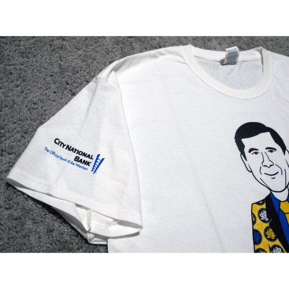 Golden State Warriors TNT Craig Sager Sagerstrong Foundation SGA mens t-shirt XL - Picture 4 of 8